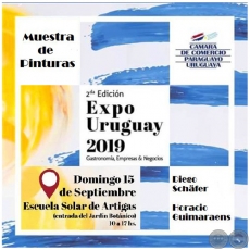 2da. EXPO URUGUAY 2019 - Muestra de Pinturas - Domingo, 15 de Septiembre de 2019